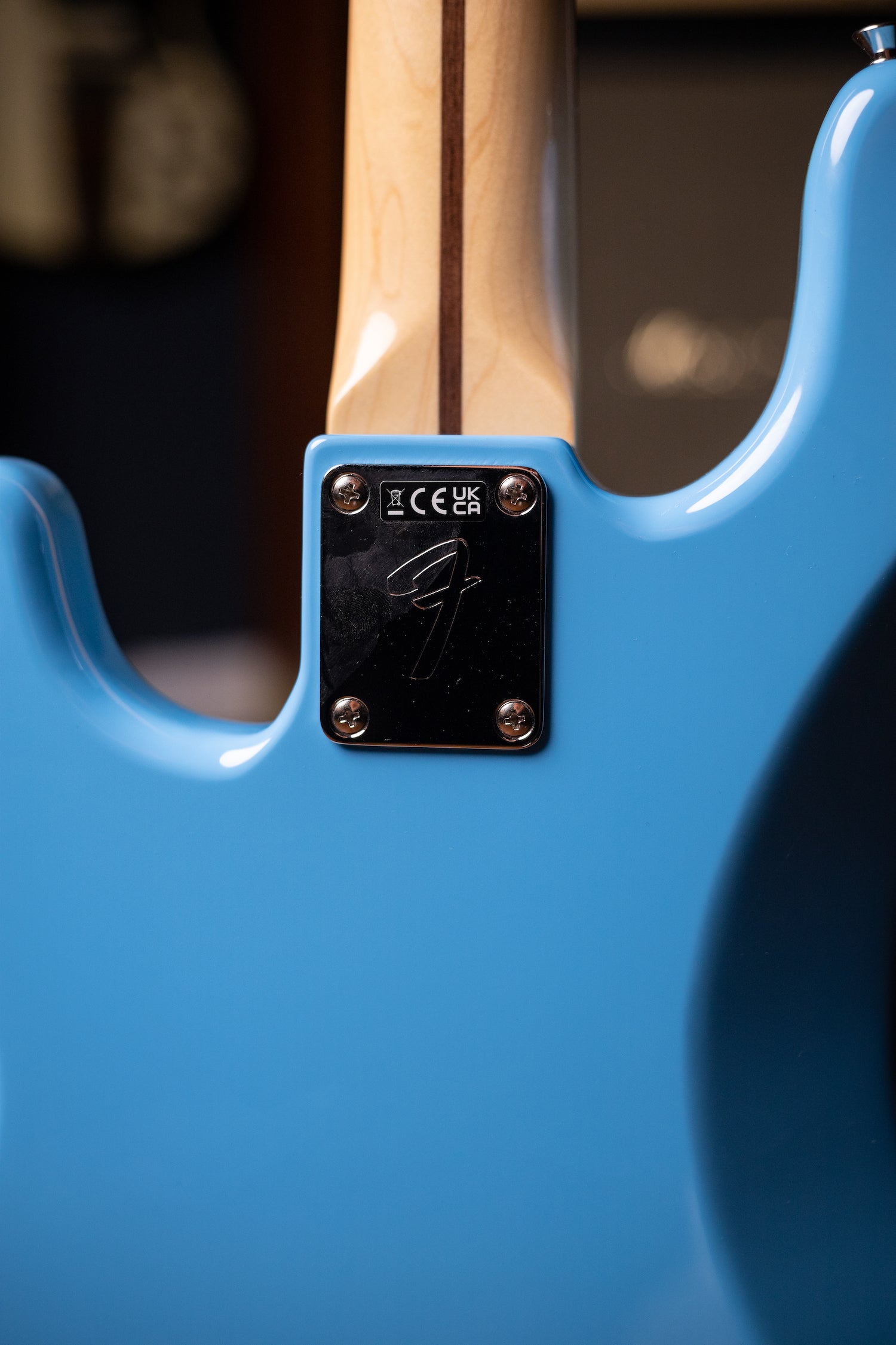 Fender Made in Japan Limited International Color Precision Bass - Maui Blue