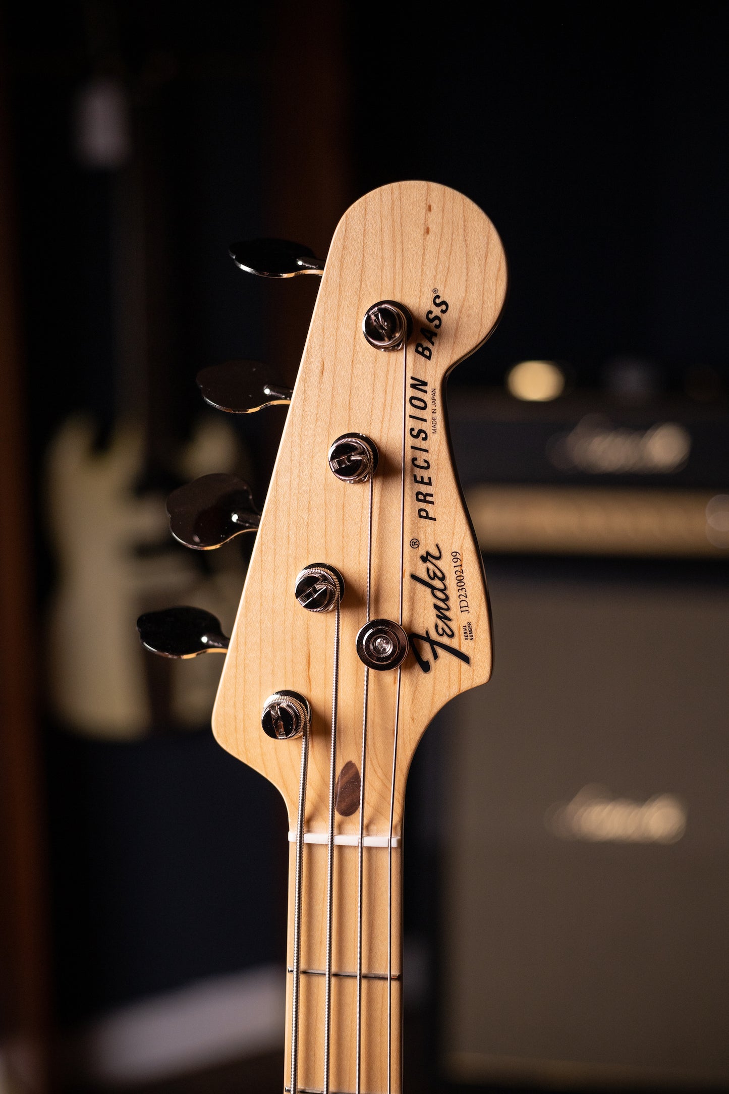 Fender Made in Japan Limited International Color Precision Bass - Morocco Red