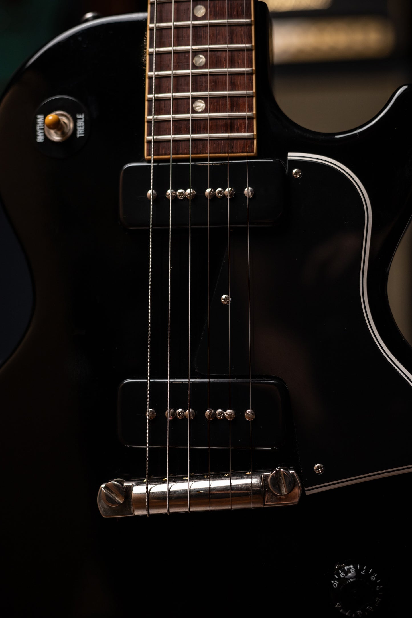 2008 Gibson Custom Shop 1960 Les Paul Special / Large Neck Electric Guitar - Ebony