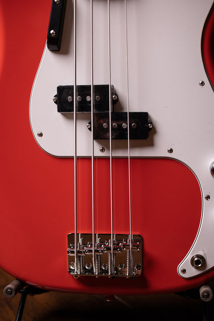 Fender Made in Japan Limited International Color Precision Bass - Morocco Red
