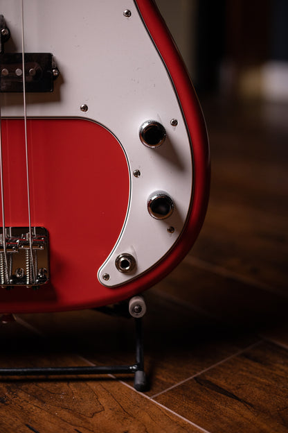 Fender Made in Japan Limited International Color Precision Bass - Morocco Red