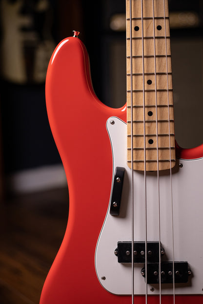 Fender Made in Japan Limited International Color Precision Bass - Morocco Red