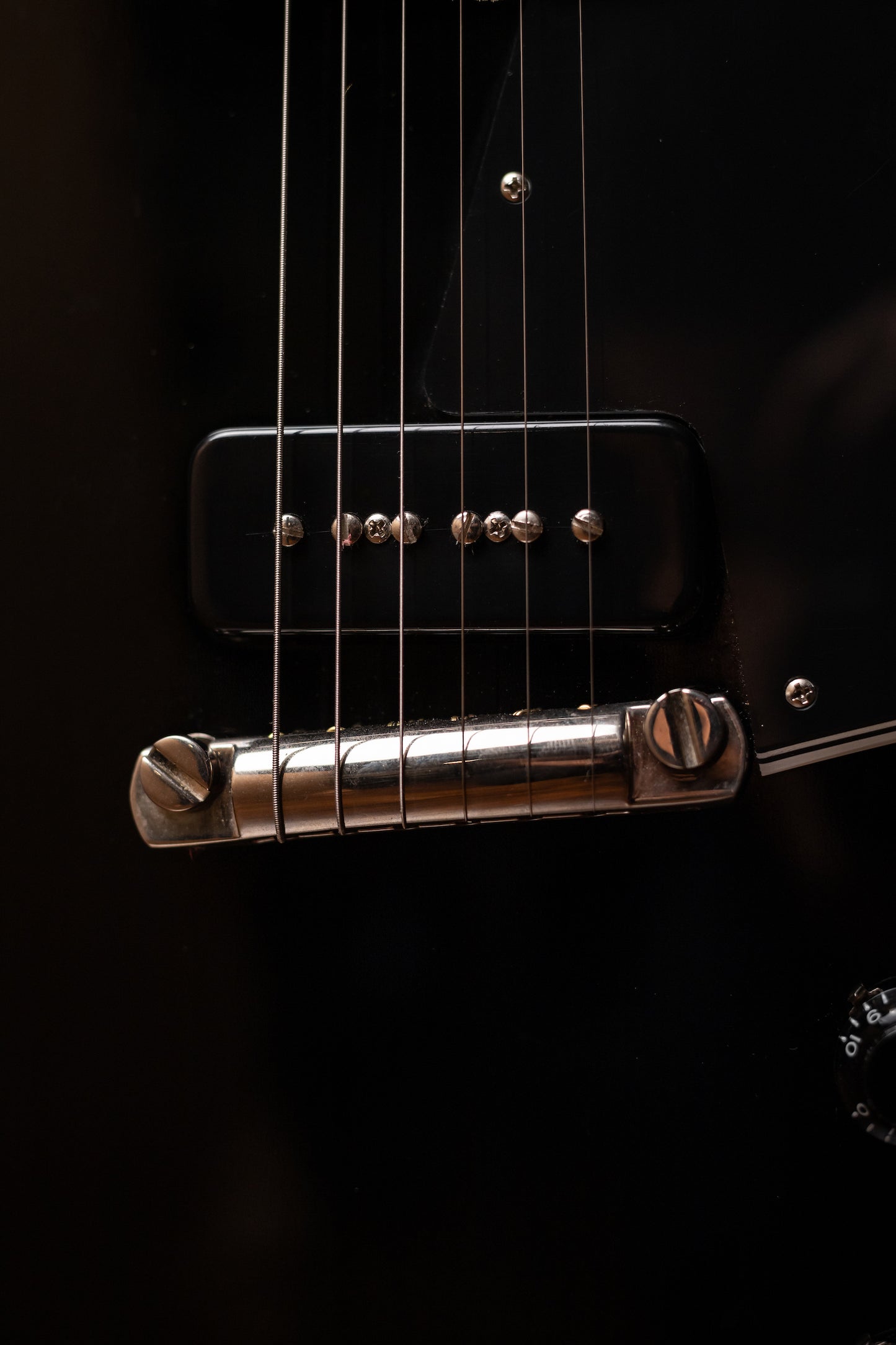 2008 Gibson Custom Shop 1960 Les Paul Special / Large Neck Electric Guitar - Ebony