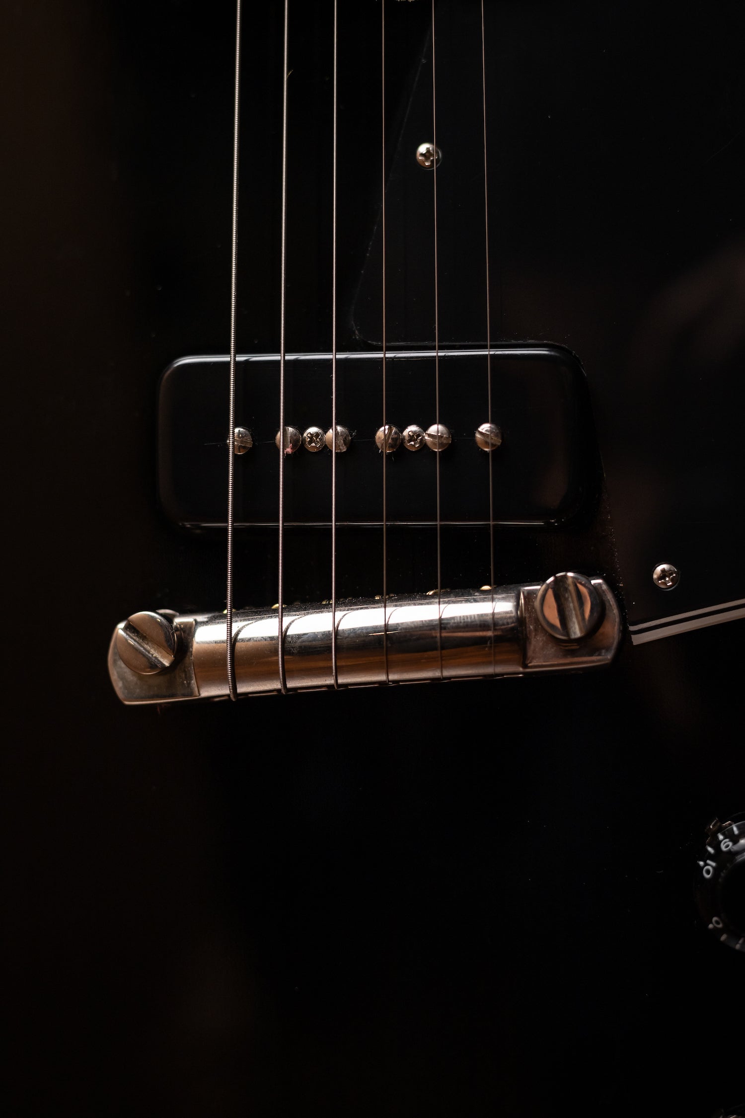 2008 Gibson Custom Shop 1960 Les Paul Special / Large Neck Electric Guitar - Ebony