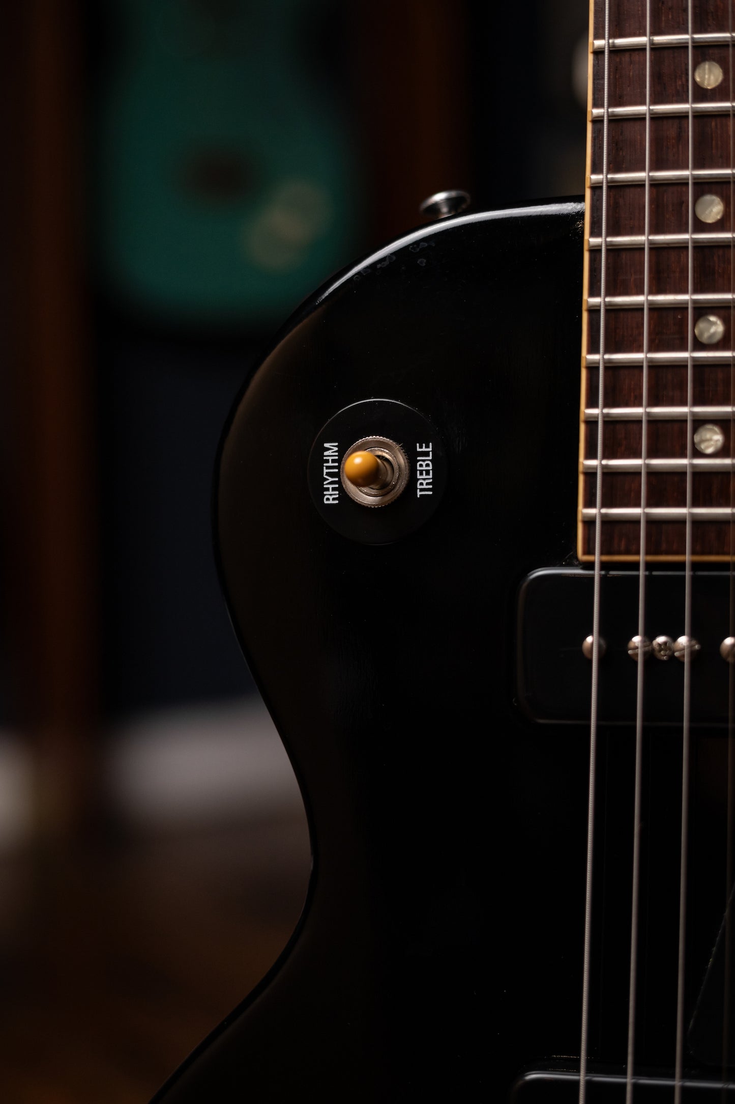 2008 Gibson Custom Shop 1960 Les Paul Special / Large Neck Electric Guitar - Ebony