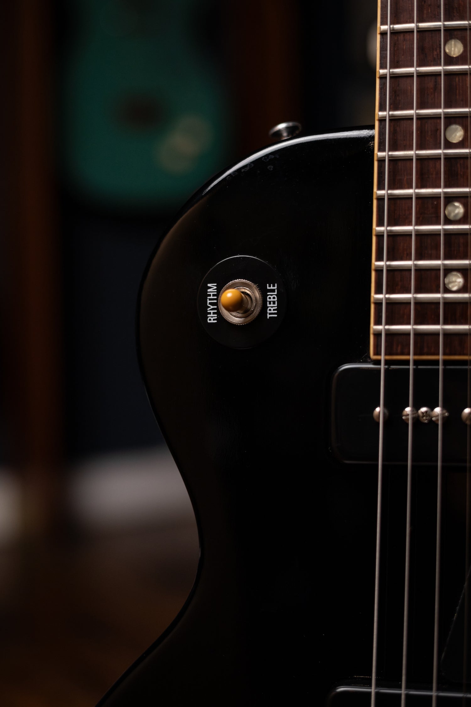 2008 Gibson Custom Shop 1960 Les Paul Special / Large Neck Electric Guitar - Ebony