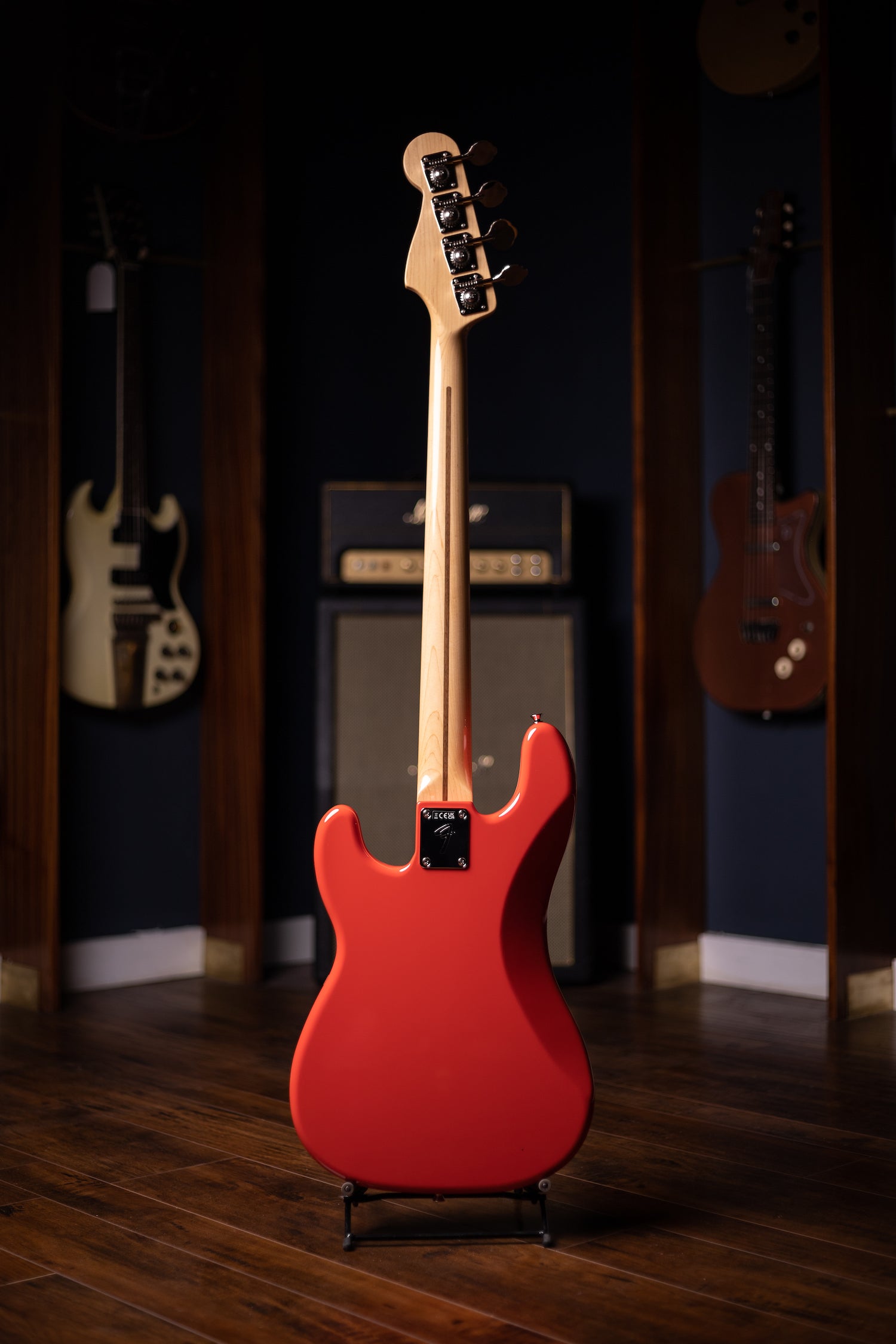 Fender Made in Japan Limited International Color Precision Bass - Morocco Red