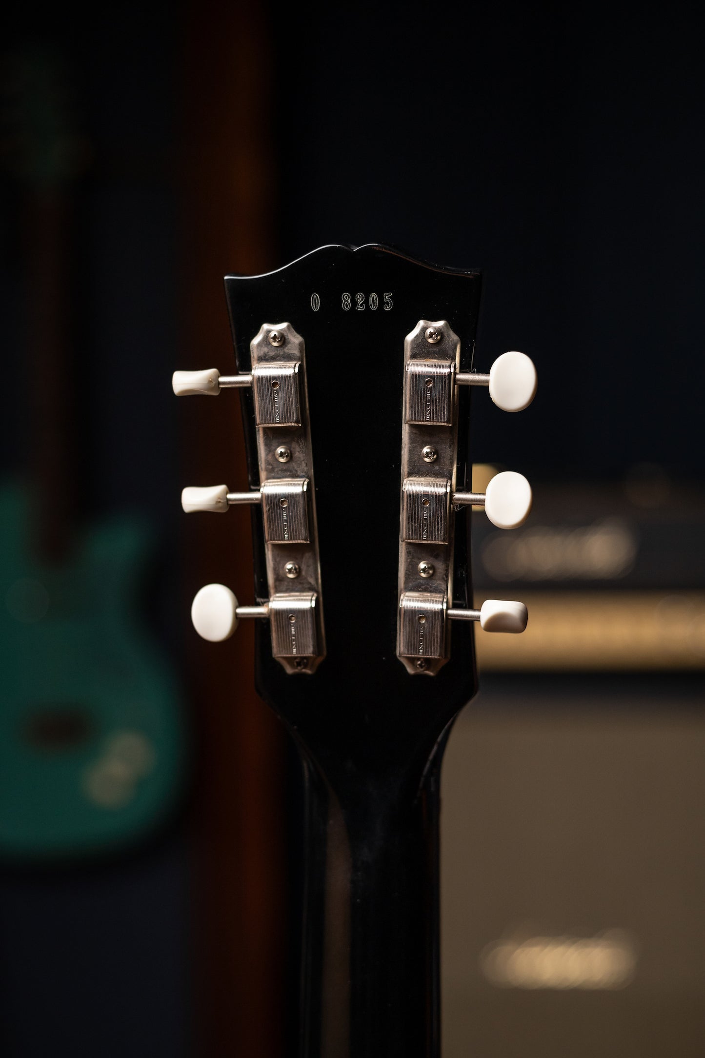 2008 Gibson Custom Shop 1960 Les Paul Special / Large Neck Electric Guitar - Ebony