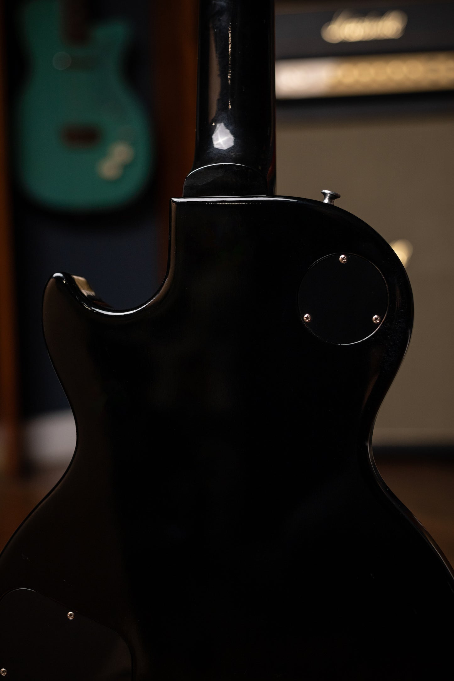 2008 Gibson Custom Shop 1960 Les Paul Special / Large Neck Electric Guitar - Ebony