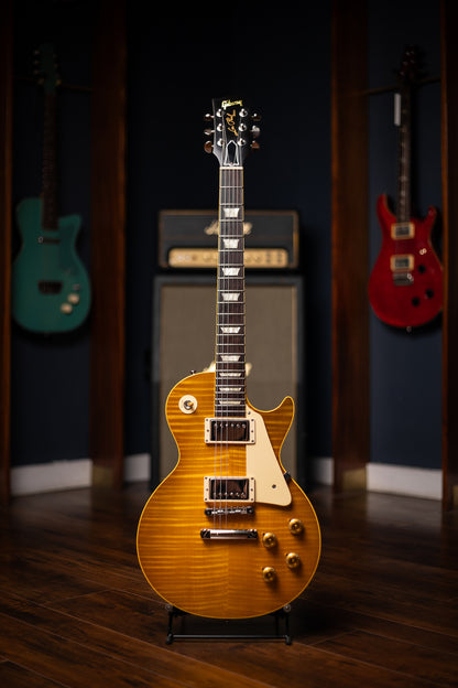 2015 Gibson Custom Shop Ace Frehley 1959 Les Paul Reissue 250 Made / Limited Edition Electric Guitar - Dirty Lemon