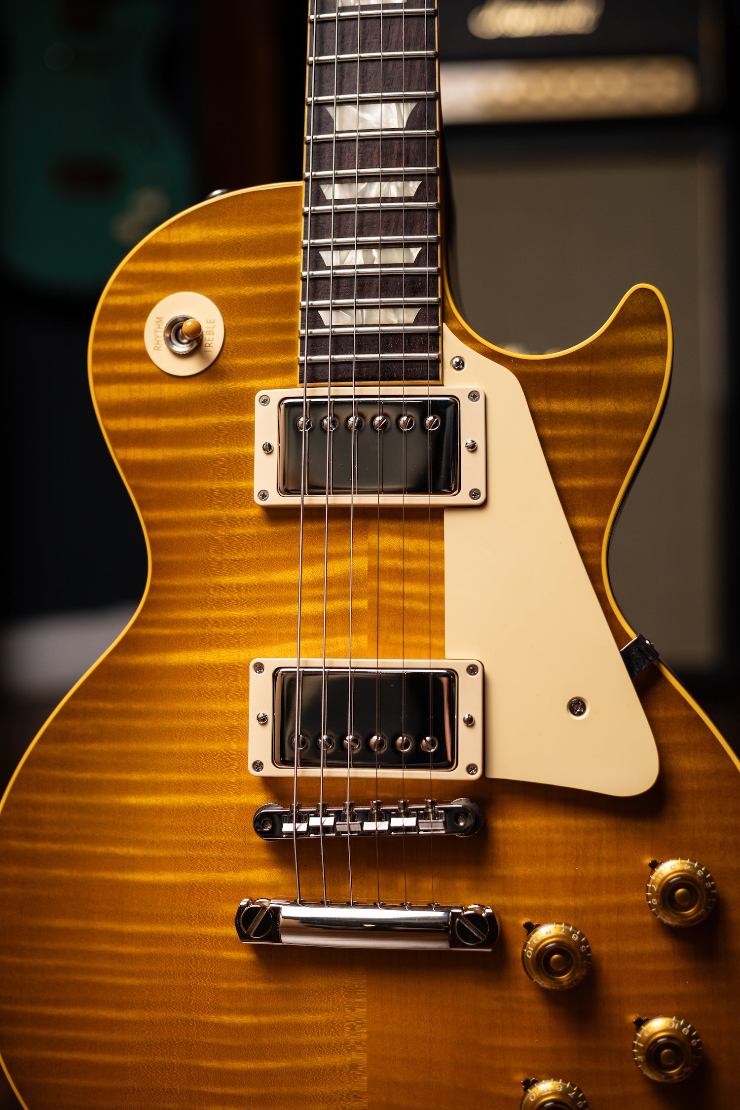 2015 Gibson Custom Shop Ace Frehley 1959 Les Paul Reissue 250 Made / Limited Edition Electric Guitar - Dirty Lemon