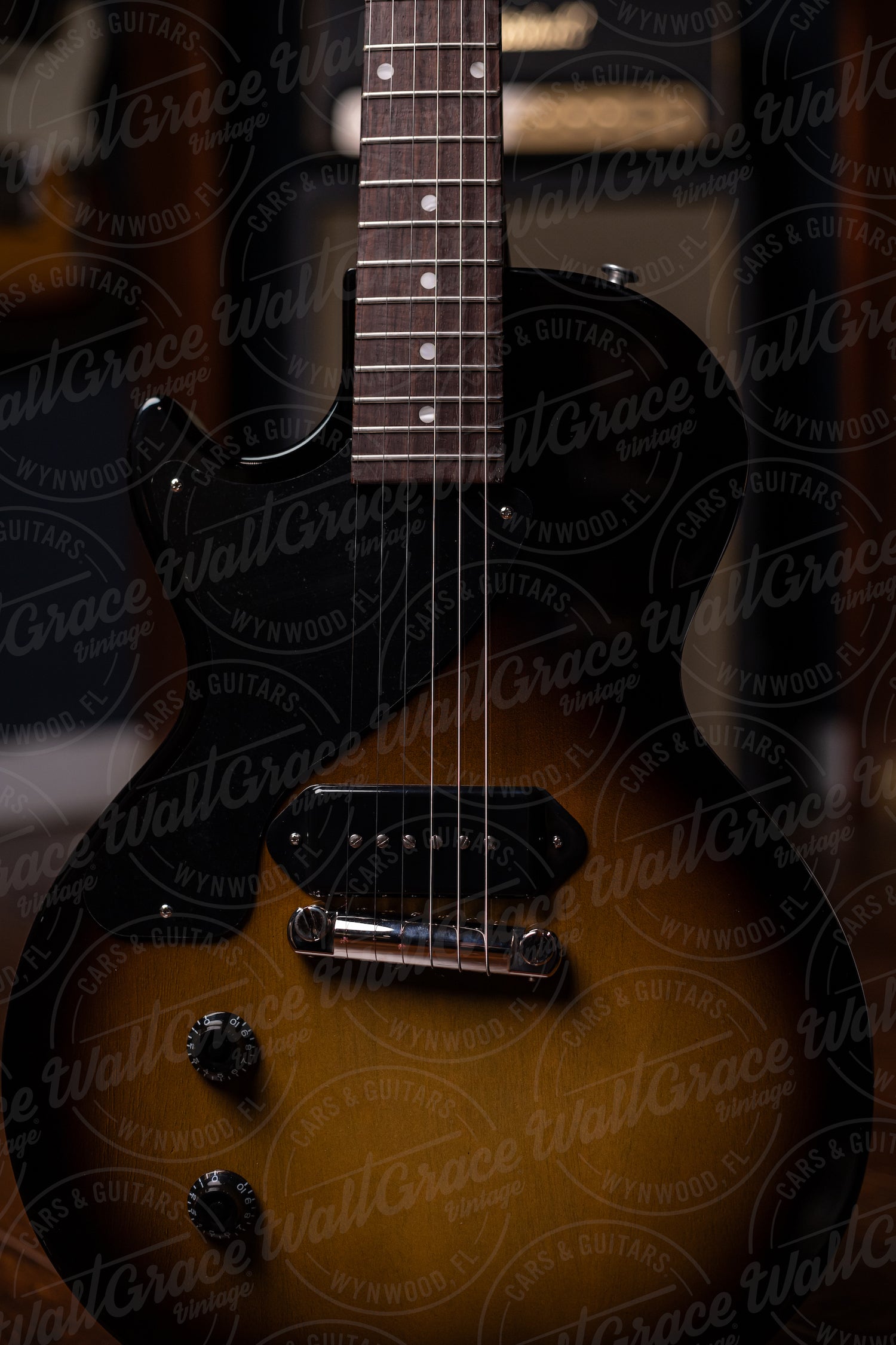 Gibson Les Paul Junior Left Handed Electric Guitar - Vintage Tobacco Burst