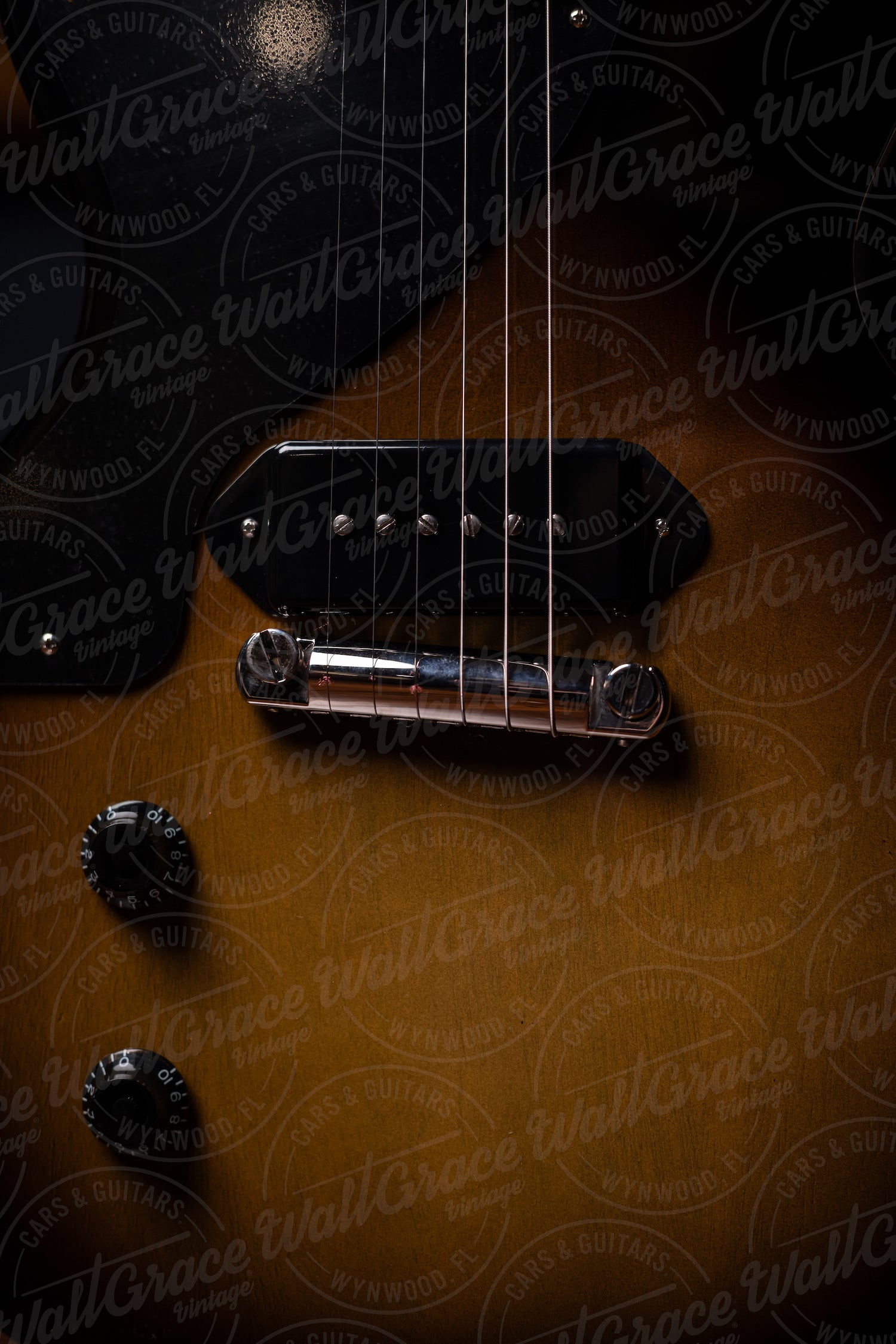 Gibson Les Paul Junior Left Handed Electric Guitar - Vintage Tobacco Burst