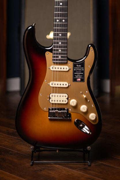 Fender American Ultra II Stratocaster HSS Electric Guitar - Ultraburst