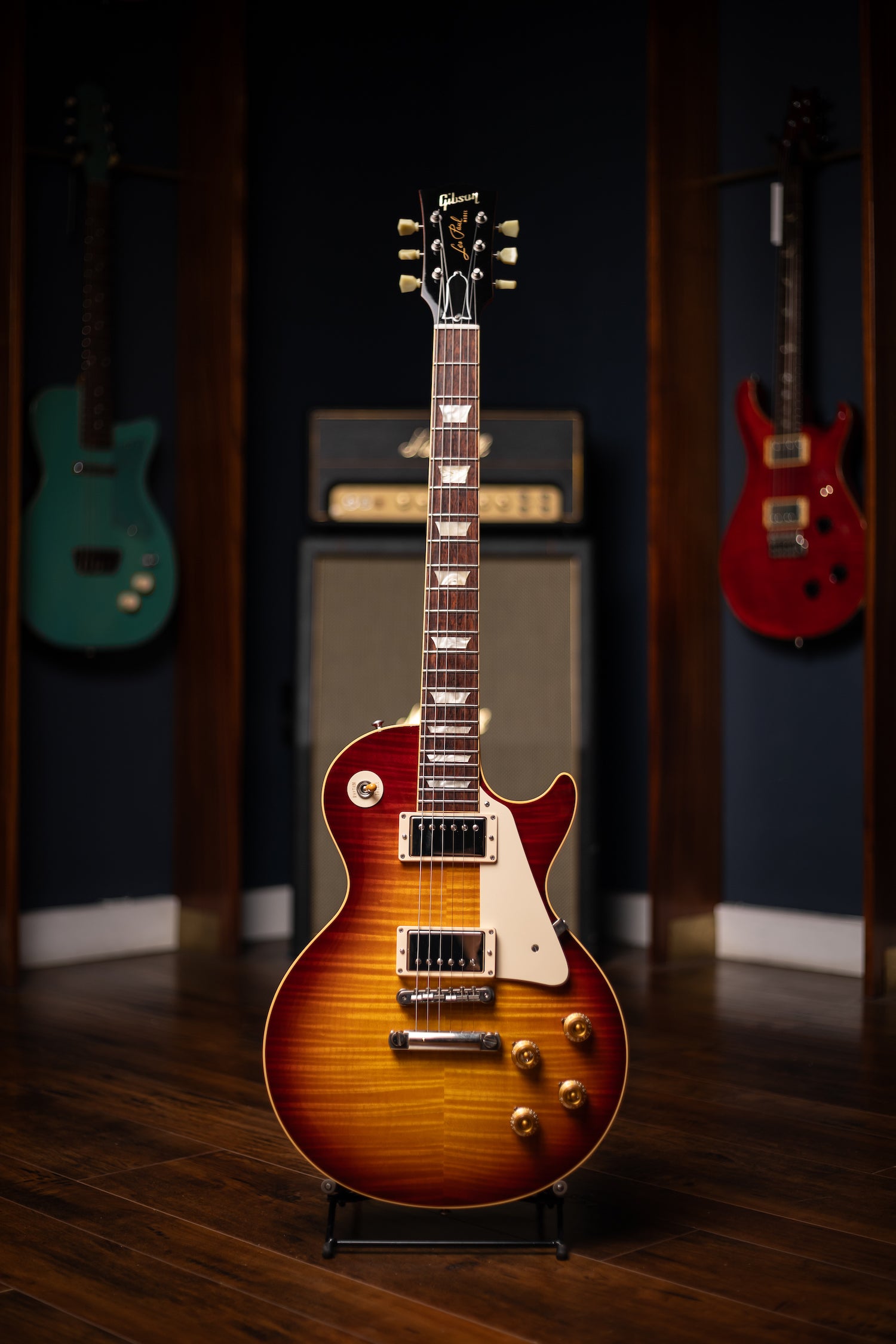 2009 Gibson 1959 Les Paul Reissue 50th Anniversary Limted Editon 250 Made Electric Guitar - Heritage Burst