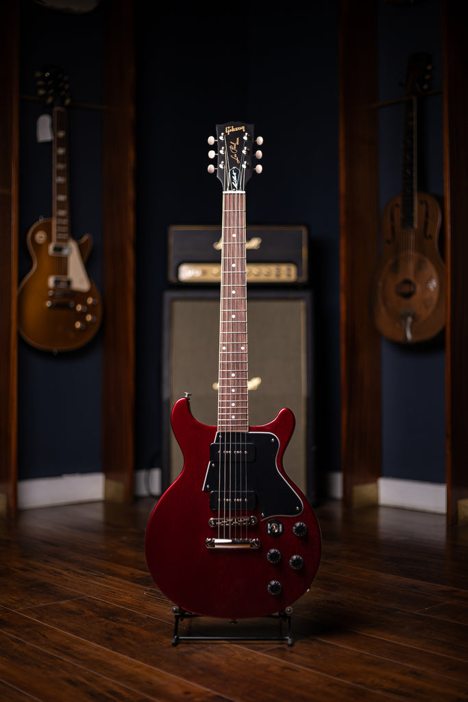 Gibson Les Paul Special Double Cutaway Rick Beato Signature Electric Guitar - Sparkling Burgundy Satin