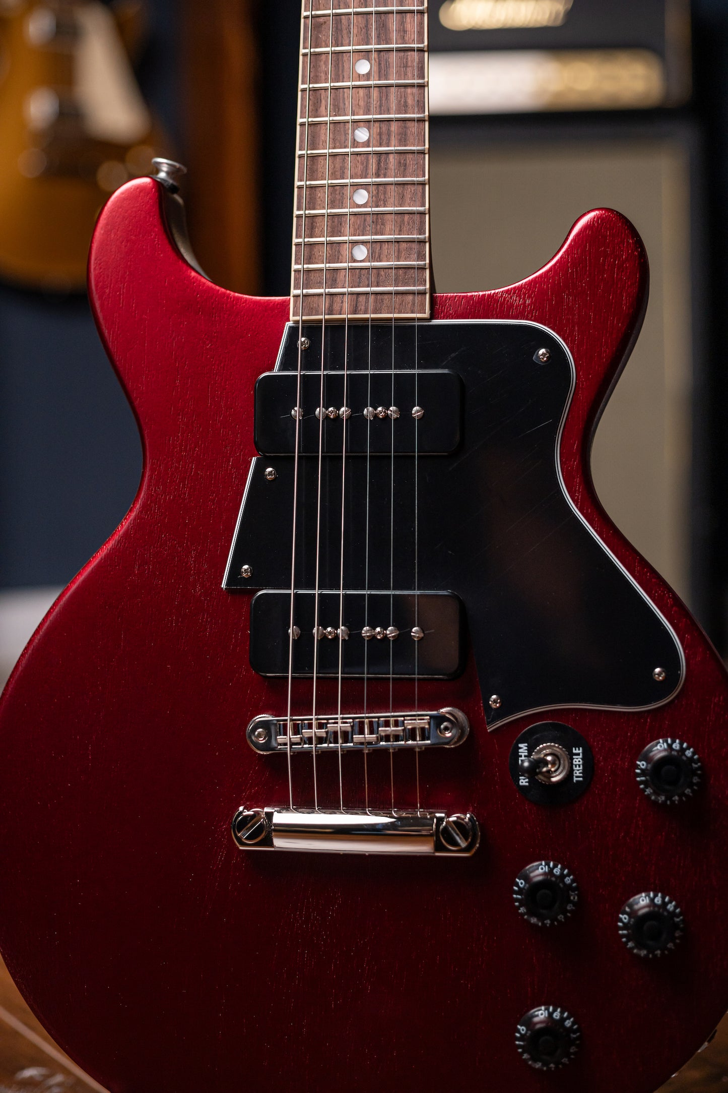 Gibson Les Paul Special Double Cutaway Rick Beato Signature Electric Guitar - Sparkling Burgundy Satin