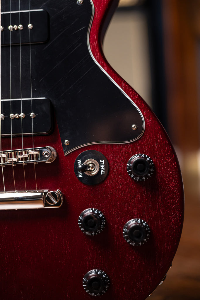 Gibson Les Paul Special Double Cutaway Rick Beato Signature Electric Guitar - Sparkling Burgundy Satin