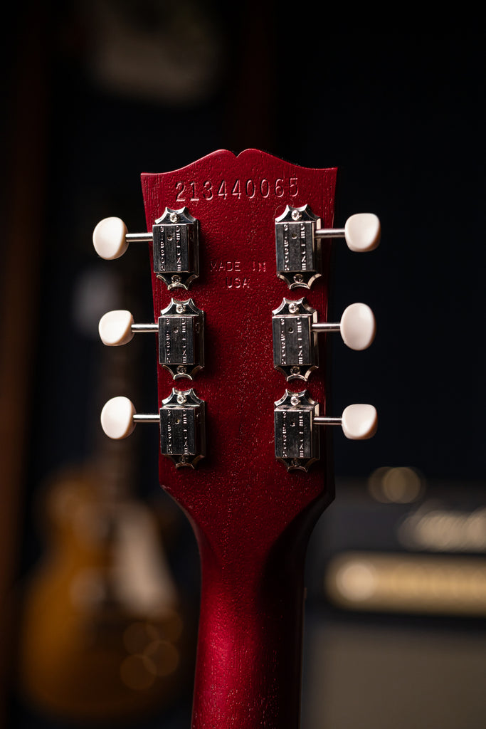 Gibson Les Paul Special Double Cutaway Rick Beato Signature Electric Guitar - Sparkling Burgundy Satin