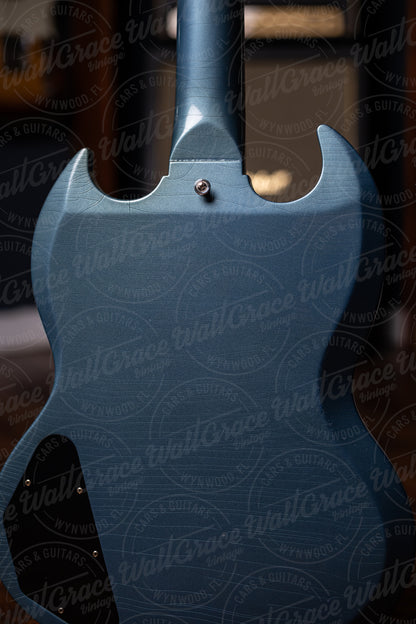 Gibson Custom Shop Murphy Lab 1964 SG Standard Reissue W/ Maestro Light Aged Electric Guitar - Antique Pelham Blue