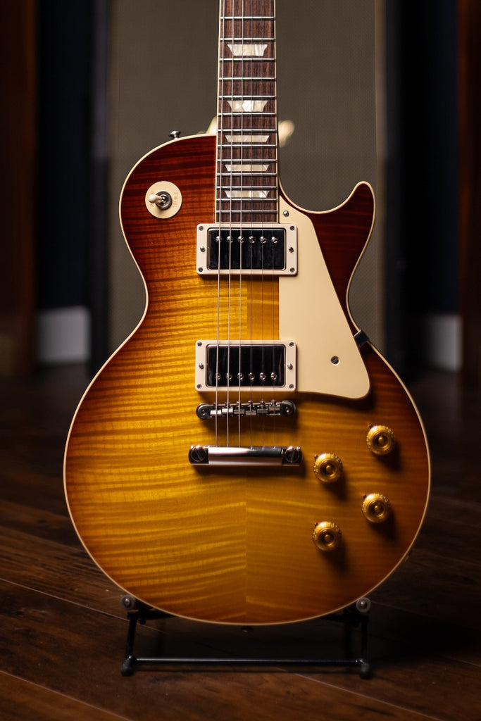 2019 Gibson Custom Shop 1959 Les Paul Reissue 60th Anniversary Electric Guitar - Slow Iced Tea Fade