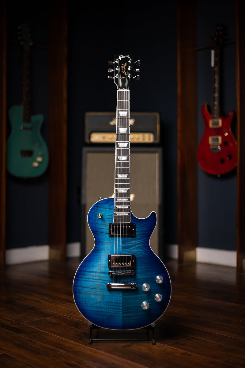 Gibson Les Paul Modern Figured Electric Guitar - Cobalt Burst