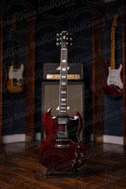 Gibson Custom Shop 1961 SG Standard w/ Stop Bar VOS Electric Guitar - Cherry Red