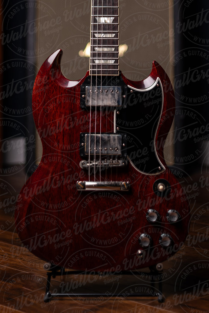 Gibson Custom Shop 1961 SG Standard w/ Stop Bar VOS Electric Guitar - Cherry Red