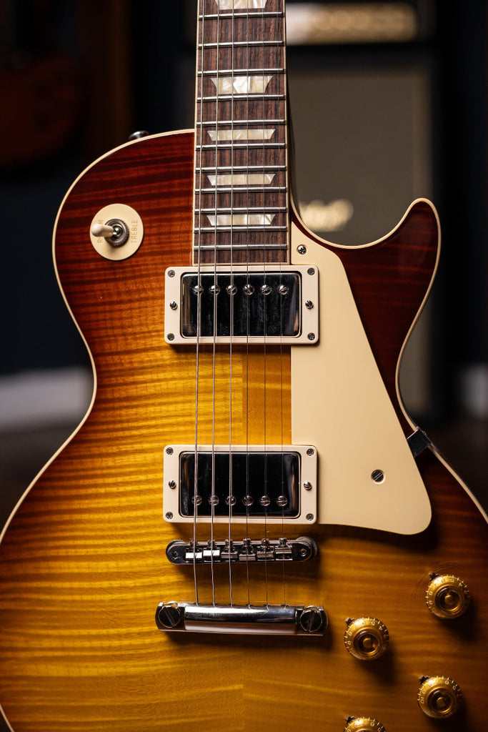 2019 Gibson Custom Shop 1959 Les Paul Reissue 60th Anniversary Electric Guitar - Slow Iced Tea Fade