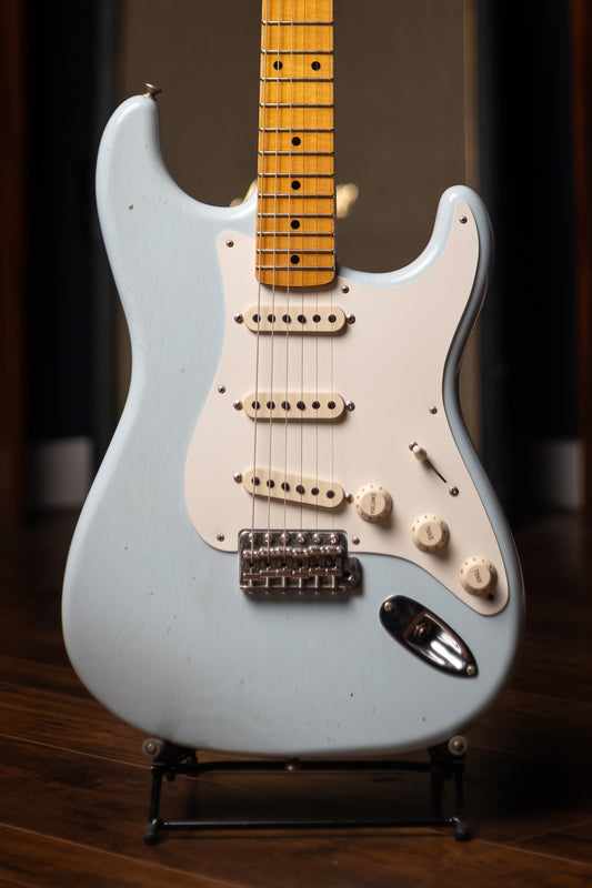 2005 Fender Custom Shop 1956 Stratocaster Electric Guitar - Daphne Blue