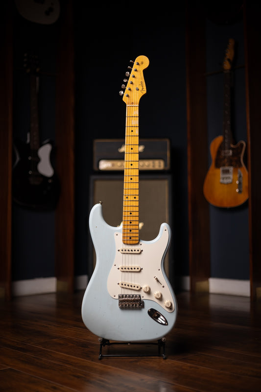 2005 Fender Custom Shop 1956 Stratocaster Electric Guitar - Daphne Blue