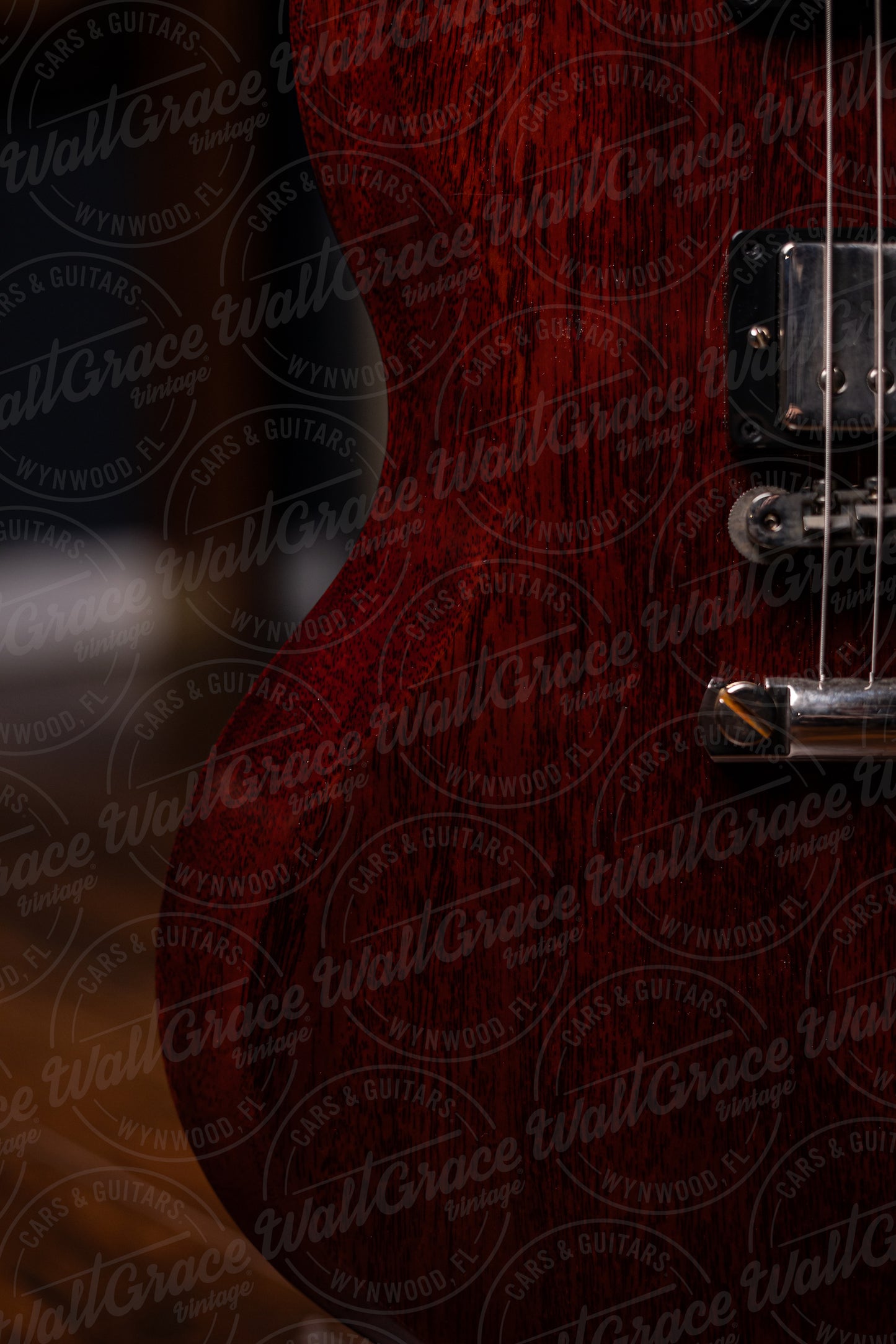 Gibson Custom Shop 1961 SG Standard w/ Stop Bar VOS Electric Guitar - Cherry Red