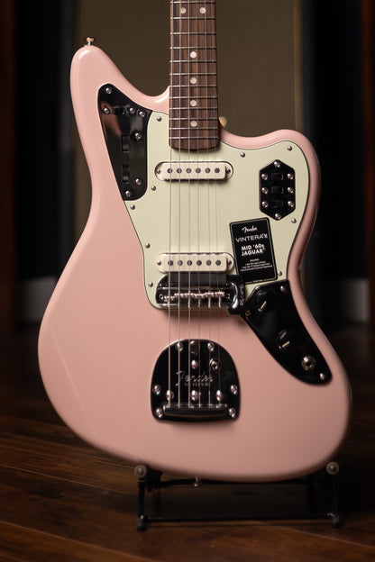 Fender  Vintera III Mid '60s Jaguar Electric Guitar - Shell Pink