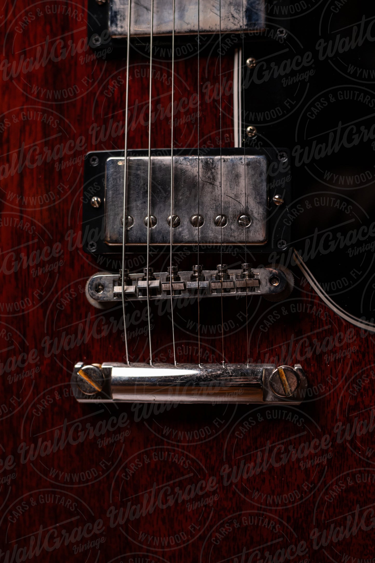 Gibson Custom Shop 1961 SG Standard w/ Stop Bar VOS Electric Guitar - Cherry Red