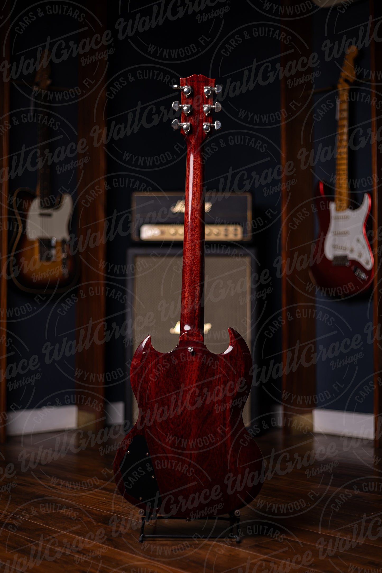 Gibson Custom Shop 1961 SG Standard w/ Stop Bar VOS Electric Guitar - Cherry Red