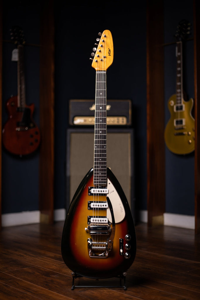 1965 Vox Mark VI Tear Drop Electric Guitar - Sunburst