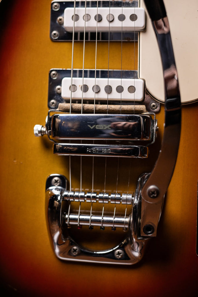 1965 Vox Mark VI Tear Drop Electric Guitar - Sunburst