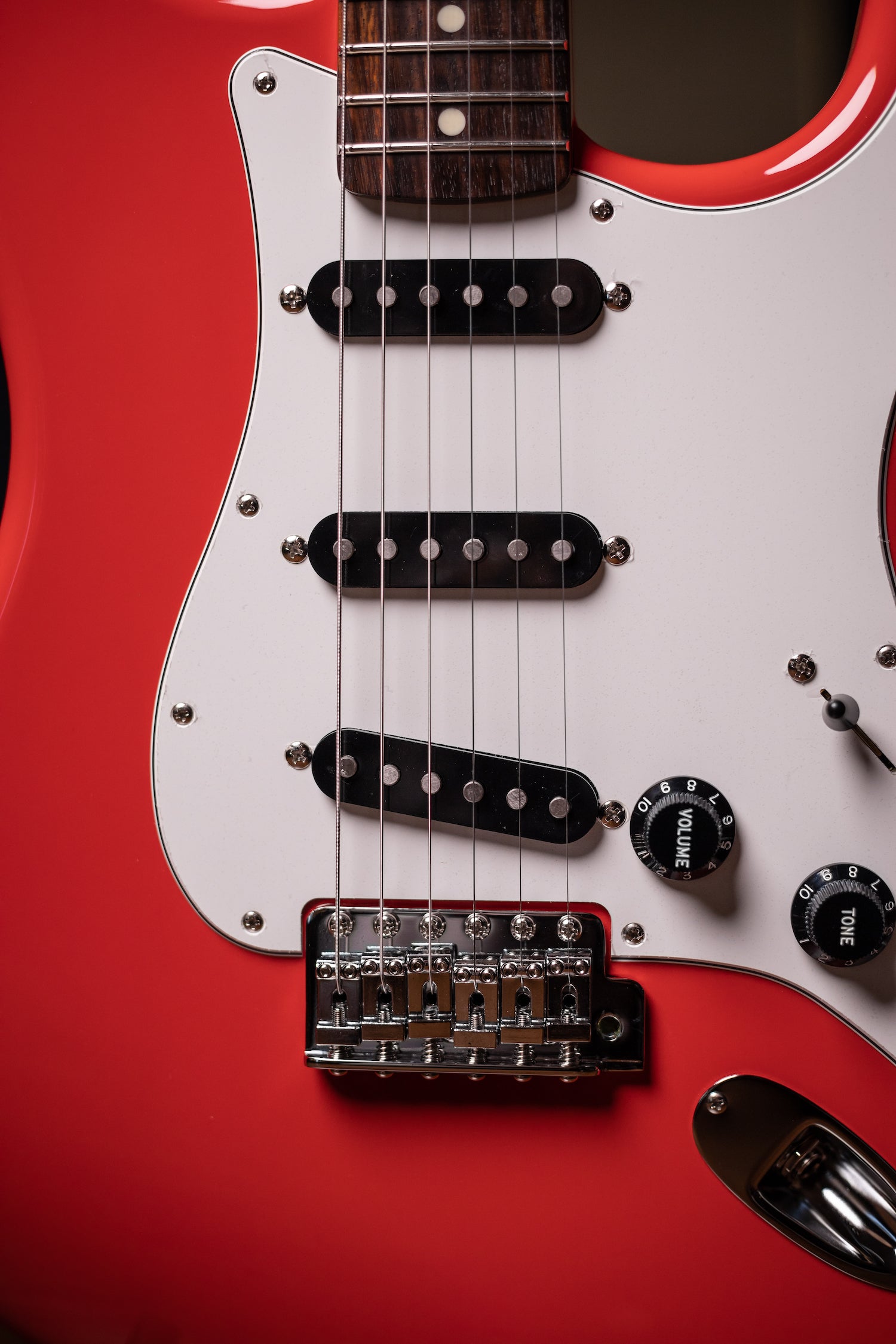 Fender Made in Japan Limited International Color Stratocaster Electric Guitar - Morocco Red