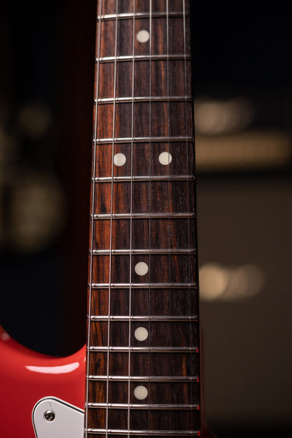 Fender Made in Japan Limited International Color Stratocaster Electric Guitar - Morocco Red