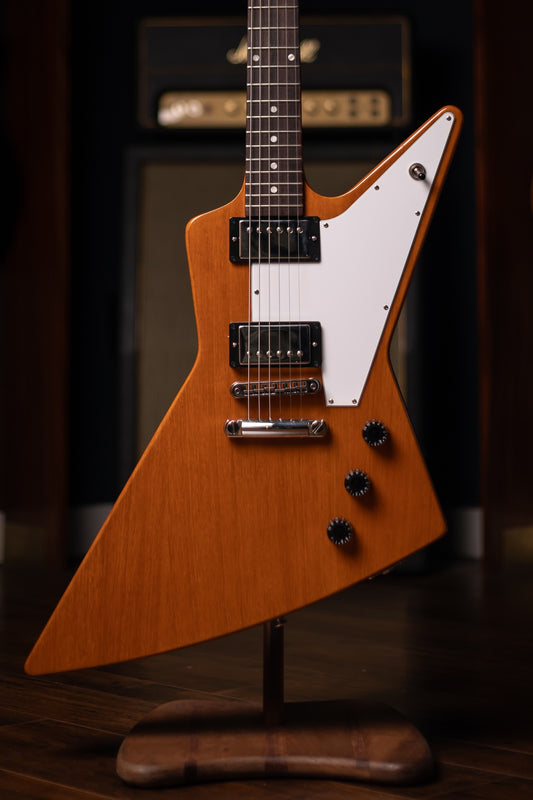 2021 Gibson Explorer Electric Guitar - Antique Natural