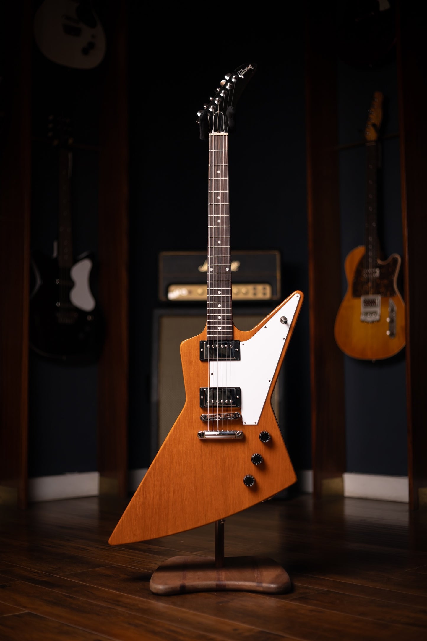 2021 Gibson Explorer Electric Guitar - Antique Natural