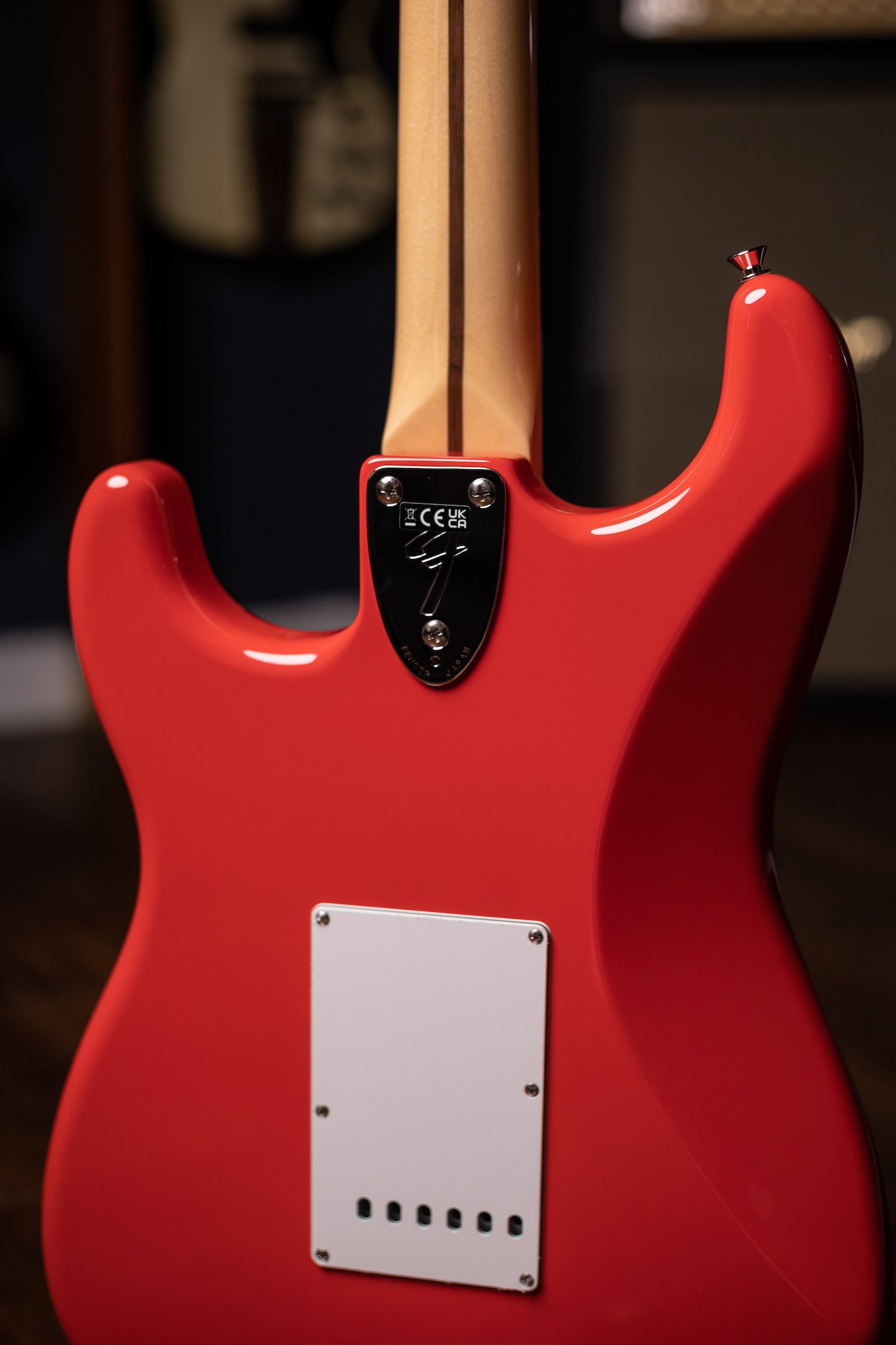 Fender Made in Japan Limited International Color Stratocaster Electric Guitar - Morocco Red