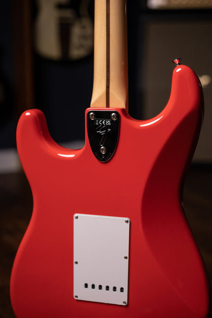 Fender Made in Japan Limited International Color Stratocaster Electric Guitar - Morocco Red