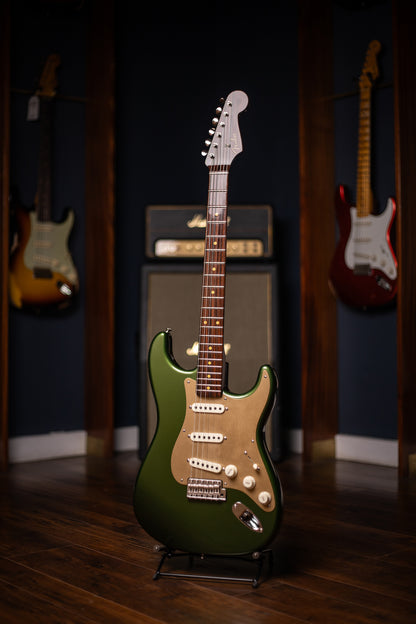 2022 Fender LTD 1957 Stratocaster Closet Classic Solid Rosewood Neck Electric Guitar - Cadillac Green