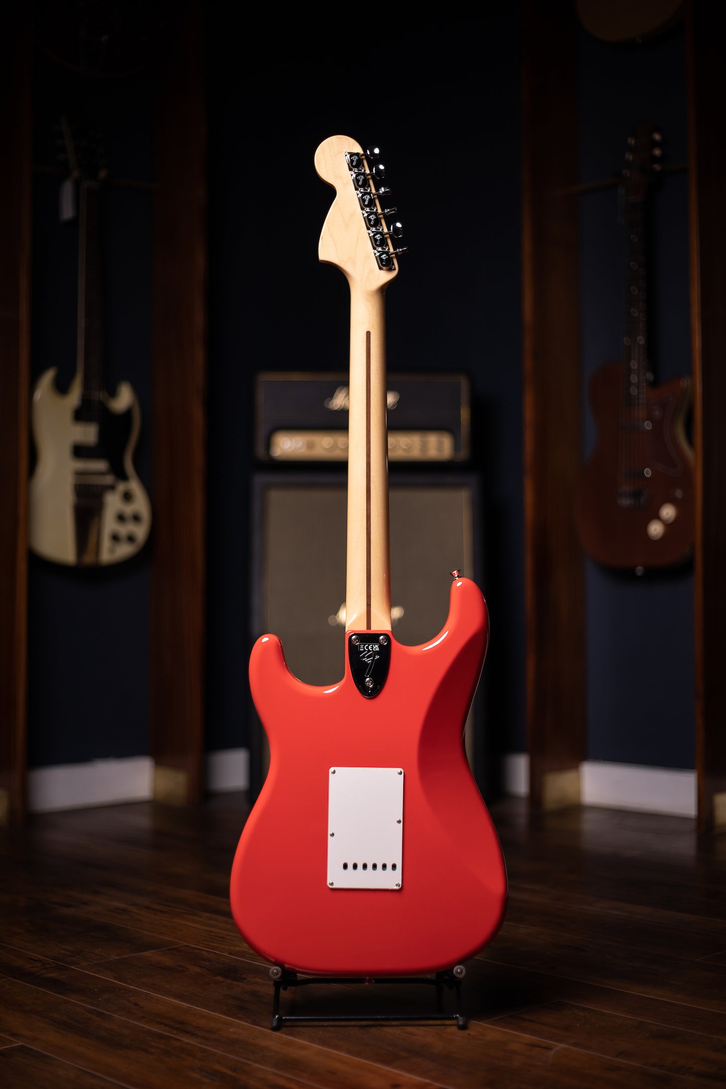 Fender Made in Japan Limited International Color Stratocaster Electric Guitar - Morocco Red