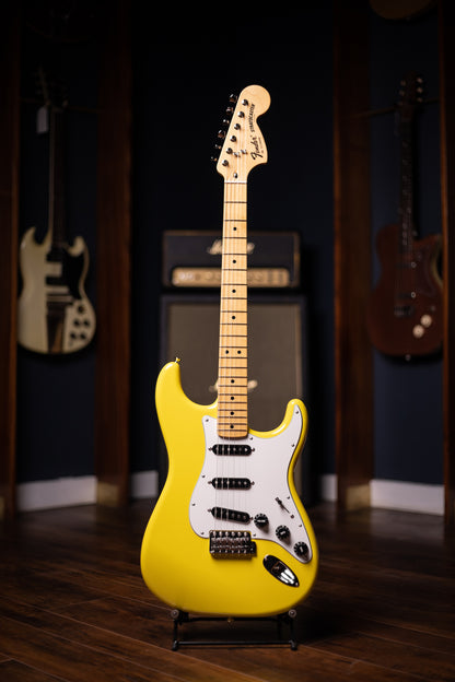 Fender Made in Japan Limited International Color Stratocaster Electric Guitar - Monaco Yellow