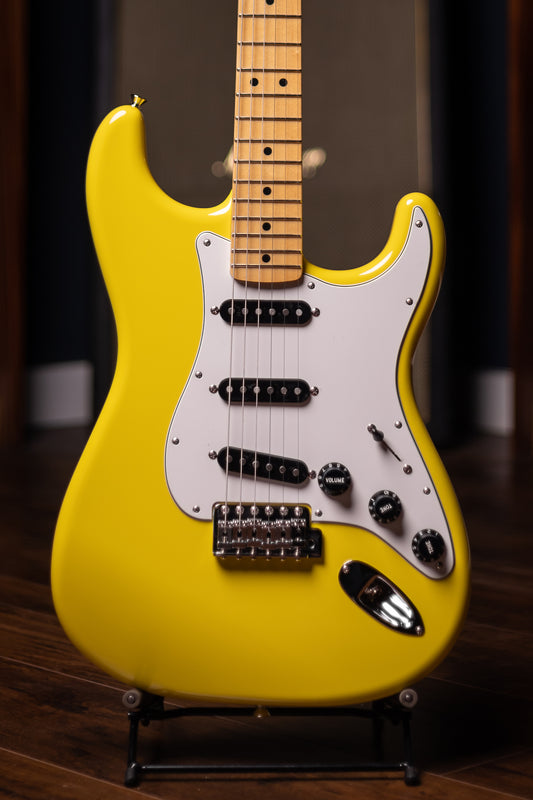 Fender Made in Japan Limited International Color Stratocaster Electric Guitar - Monaco Yellow