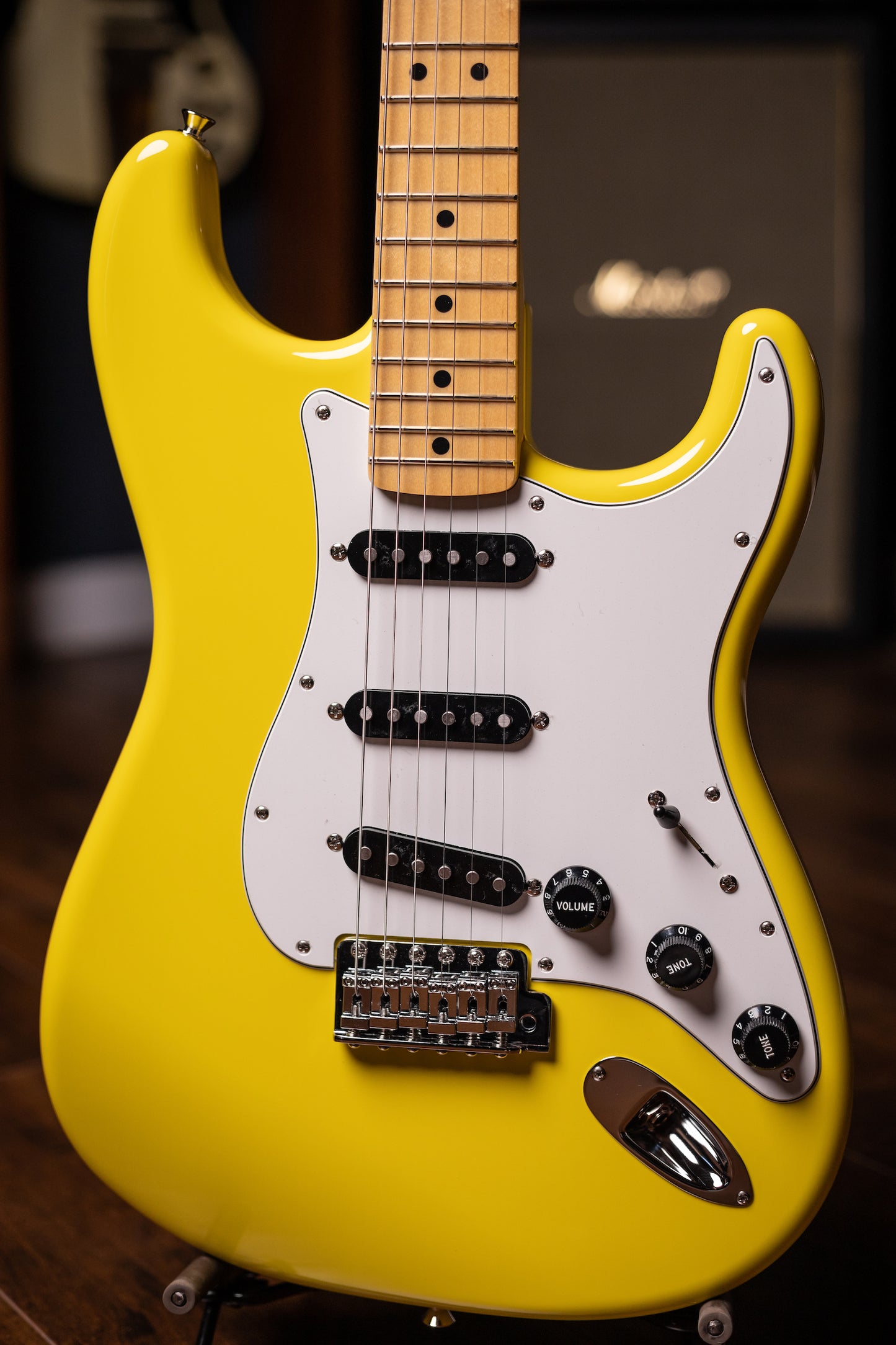 Fender Made in Japan Limited International Color Stratocaster Electric Guitar - Monaco Yellow
