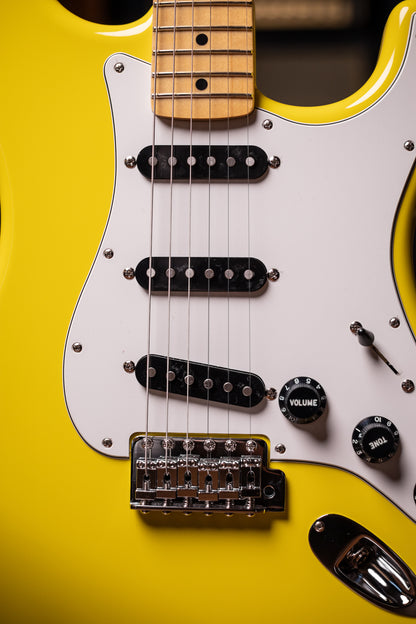 Fender Made in Japan Limited International Color Stratocaster Electric Guitar - Monaco Yellow