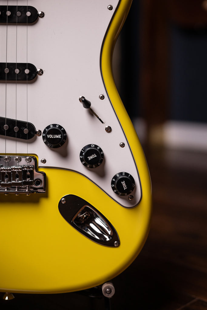 Fender Made in Japan Limited International Color Stratocaster Electric Guitar - Monaco Yellow